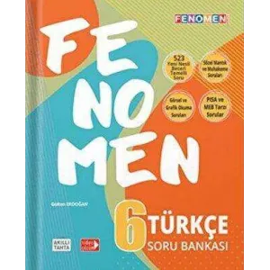 Fenomen Kitap 6. Sınıf Türkçe Fenomen Soru Bankası