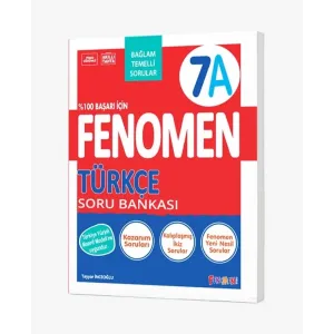 Fenomen Kitap 7. Sınıf A Türkçe Soru Bankası