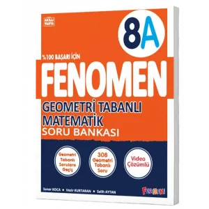 Fenomen Kitap 8. Sınıf Fenomen Geometri Tabanlı Matemetik Soru Bankası