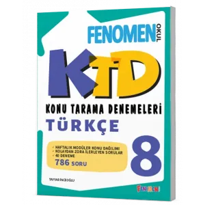 Fenomen 8 Türkçe Konu Tarama Denemeleri