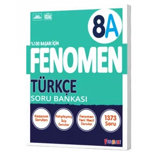 Fenomen Kitap 8. Sınıf Türkçe A Soru Bankası