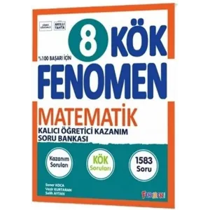 Fenomen Kitap 8. Sınıf Kök Matematik Soru Bankası