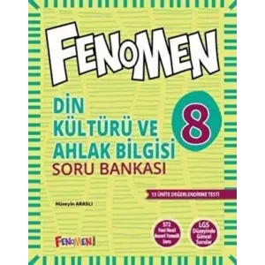 Fenomen Kitap 8. Sınıf Fenomen Din Kültürü ve Ahlak Bilgisi Soru Bankası