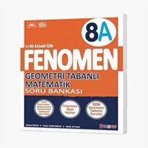 Fenomen Kitap 8. Sınıf Fenomen Geometri Tabanlı Matemetik Soru Bankası