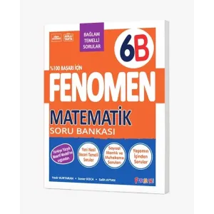 Fenomen Kitap Fenomen 6 Matematik A Soru Bankası