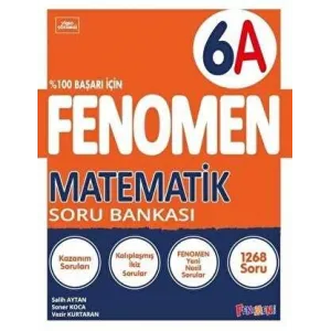 Fenomen Kitap Fenomen 6 Matematik A Soru Bankası