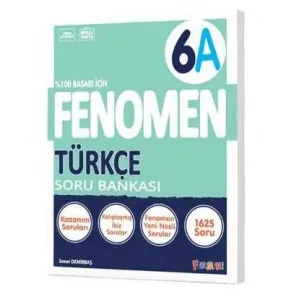 Fenomen Kitap Fenomen 6 Türkçe A Soru Bankası