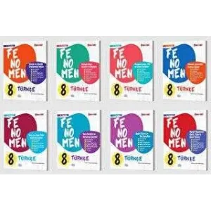 Fenomen Kitap Fenomen 8. Sınıf Türkçe Fasikül Seti 8 Kitap