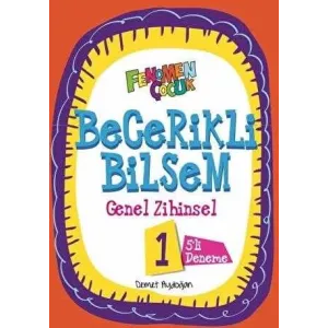 Fenomen Kitap Fenomen Çocuk Becerikli Bilsem 1 Genel Zihinsel