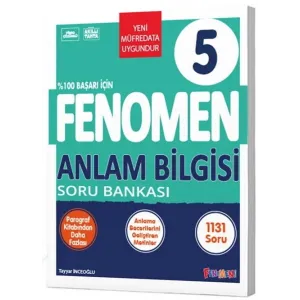 Fenomen Okul Yayınları 5. Sınıf Anlam Bilgisi Fenomen Soru Bankası