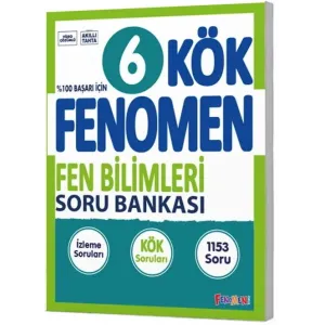 Fenomen Okul Yayınları 6. Sınıf Fen Bilimleri KÖK Soru Bankası