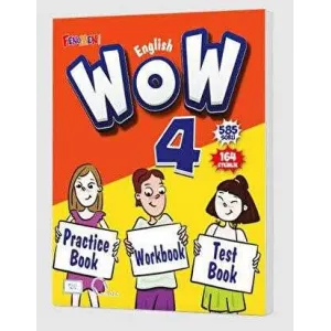 Fenomen Yayıncılık Wow 4 Practıce Book + Workbook + Test Book
