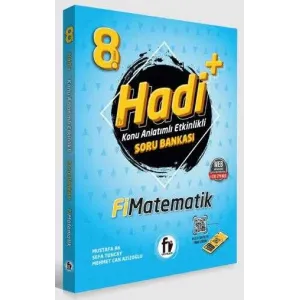 Fi Yayınları 8. Sınıf Hadi Matematik Konu Etkinlikli Soru Bankası