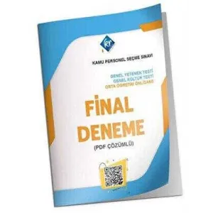 Final Ortaöğretim Önlisans Deneme