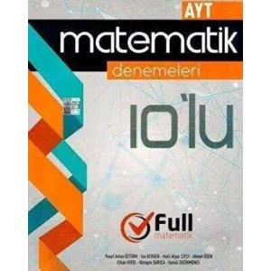 Full Matematik Yayınları AYT Matematik 10`lu Denemeleri