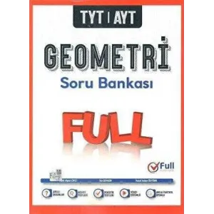 Full Matematik Yayınları TYT AYT Geometri Soru Bankası
