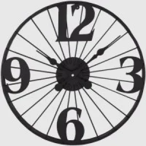 Galaxy Duvar Saati Dm-60-k Siyah Metal