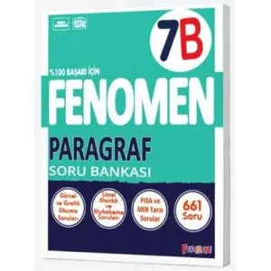 Gama Yayınları 7. Sınıf Paragraf Fenomen Soru Bankası