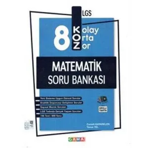 Gama Yayınları 8. Sınıf LGS Koz Matematik Soru Bankası