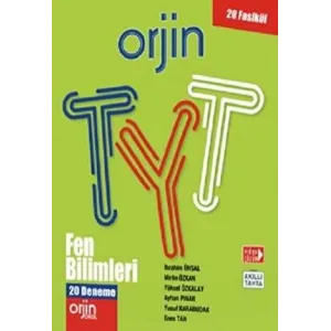 Gama Yayınları Orjin Okul TYT Fen Bilimleri 20 Deneme