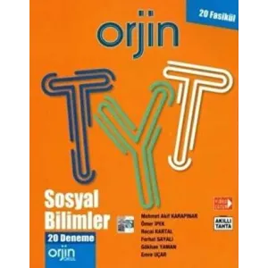 Gama Yayınları Orjin Okul TYT Sosyal Bilimler 20 Deneme