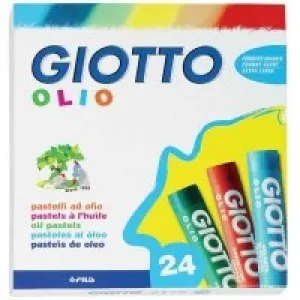 Giotto 293100 Olio Yağlı Pastel Boya 24li Kt.