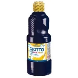 Giotto 535324 Sulu Guaj Parmak Boya 500 Ml. Siyah