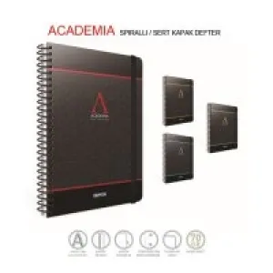 Gıpta Academia A4 Spiralli Karton Kapak Defter 120 Yaprak 3774000