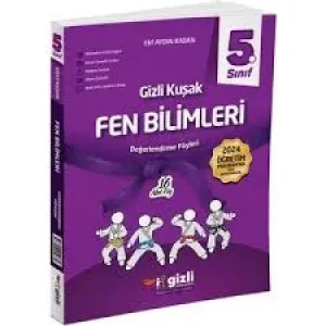 GİZLİ YAYINLARI 5. SINIF FEN BİLİMLERİ GİZLİ KUŞAK SERİSİ