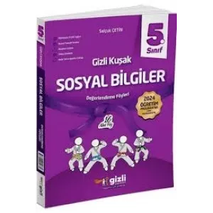 GİZLİ YAYINLARI 5. SINIF SOSYAL BİLGİLER GİZLİ KUŞAK SERİSİ