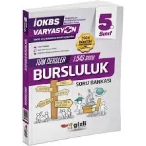 GİZLİ YAYINLARI 5. SINIF VARYASYON TÜM DERSLER BURSLULUK KONU ÖZETLİ SORU BANKASI