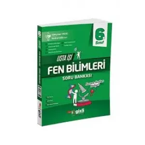 GİZLİ YAYINLARI 6. SINIF FEN BİLİMLERİ USTA İŞİ SORU BANKASI+KAVRAM HARİTASI