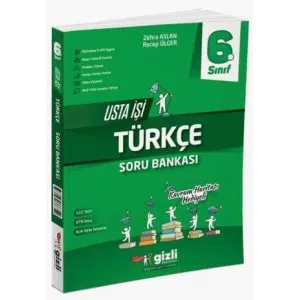 Gizli Yayınları 6. Sınıf Usta İşi Türkçe Soru Bankası