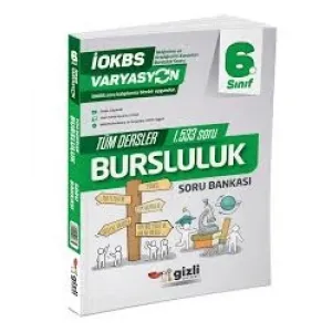 GİZLİ YAYINLARI 6. SINIF VARYASYON TÜM DERSLER BURSLULUK KONU ÖZETLİ SORU BANKASI