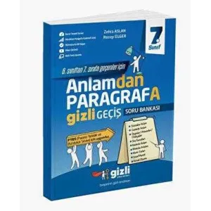 Gizli Yayınları 7. Sınıf Anlamdan Paragrafa Gizli Geçiş