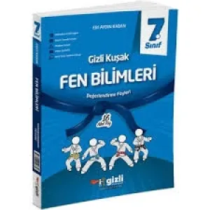 GİZLİ YAYINLARI 7. SINIF FEN BİLİMLERİ GİZLİ KUŞAK SERİSİ