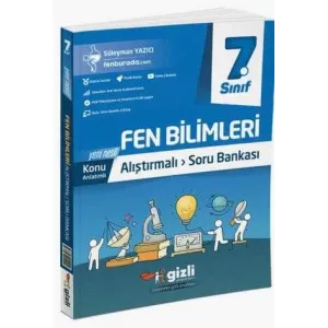 Gizli Yayınları 7. Sınıf Fen Bilimleri Konu Anlatımlı Soru Bankası