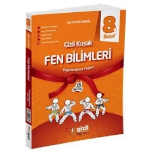 GİZLİ YAYINLARI 8. SINIF FEN BİLİMLERİ GİZLİ KUŞAK SERİSİ
