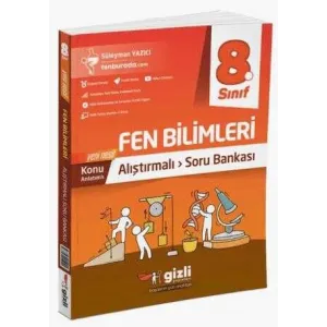 Gizli Yayınları 8. Sınıf LGS Fen Bilimleri Alıştırmalı Soru Bankası