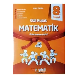 GİZLİ YAYINLARI 8. SINIF MATEMATİK GİZLİ KUŞAK SERİSİ