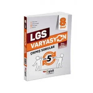 GİZLİ YAYINLARI LGS VARYASYON SON 5 YIL KONU KONU ÇIKMIŞ SORULAR