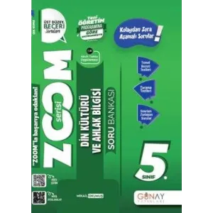 Günay Yayınları 5. Sınıf Din Kültürü Zoom Serisi Soru Bankası