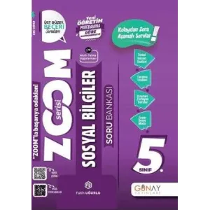 Günay Yayınları 5. Sınıf Zoom Serisi Sosyal Bilgiler Soru Bankası