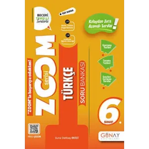 Günay Yayınları 6. Sınıf Türkçe Zoom Serisi Soru Bankası