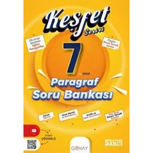Günay Yayınları 7. Sınıf Paragraf Keşfet Soru Bankası