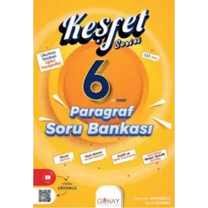 Günay Yayınları 7. Sınıf Paragraf Keşfet Soru Bankası