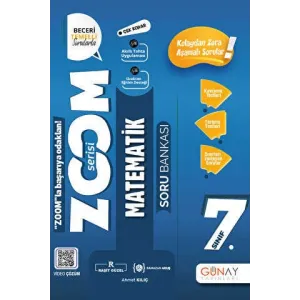 Günay Yayınları 7. Sınıf Zoom Serisi Matematik Soru Bankası