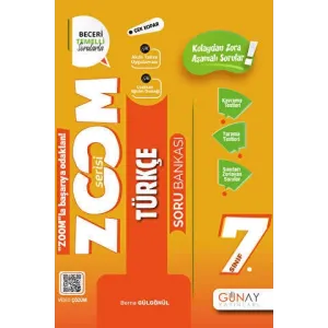 Günay Yayınları 7. Sınıf Zoom Serisi Türkçe Soru Bankası
