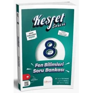 Günay Yayınları 8. Sınıf Keşfet Serisi Fen Bilimleri Soru Bankası