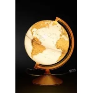 Gürbüz 46252 Globe Orange 26 Cm Işıklı Küre